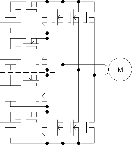 BatPack AC Motor Schematic
