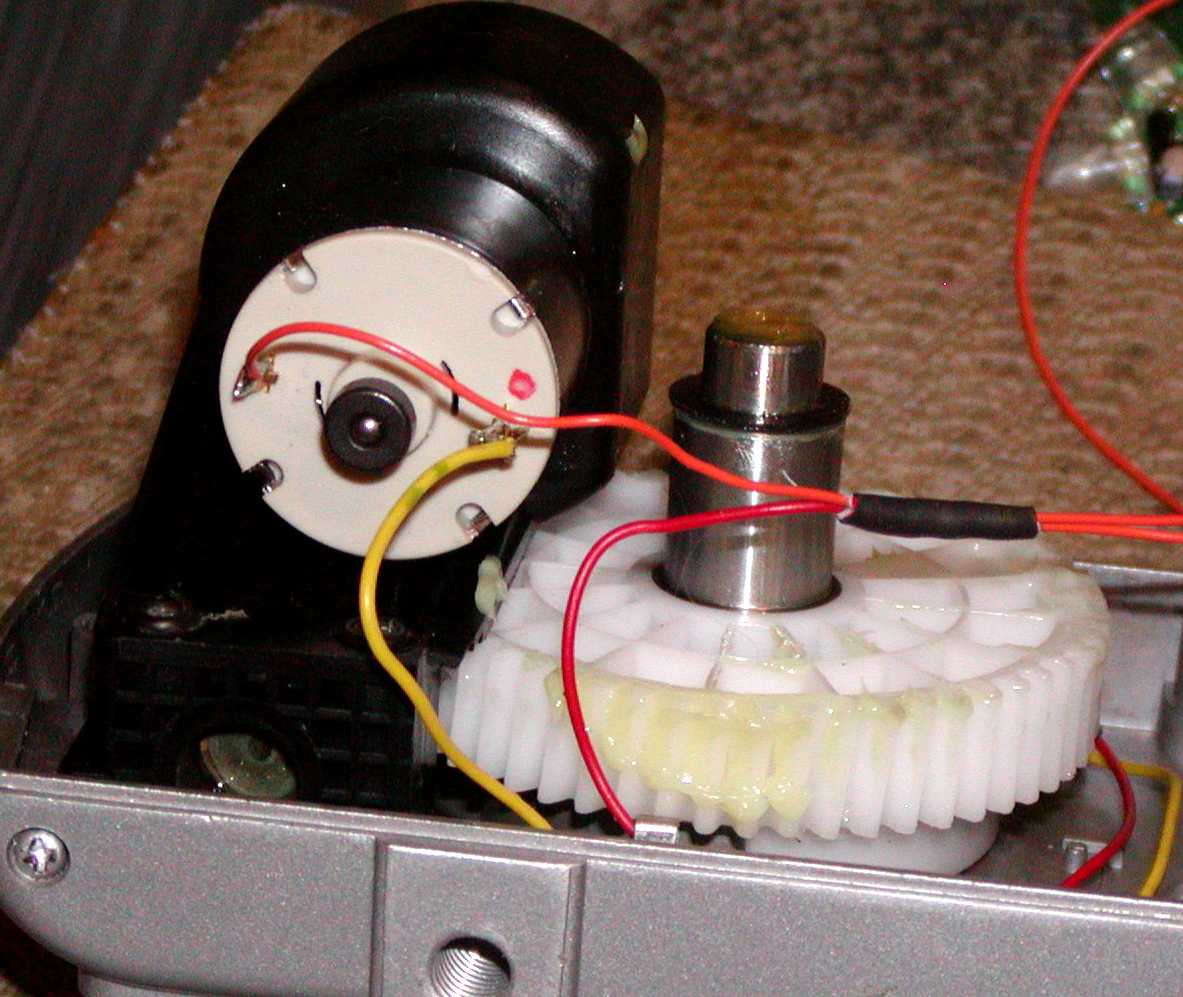 DG-240 H-H Mount internal motor wiring.