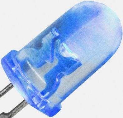 10 x LED 10mm Blue .5 Watt Ultra Super Bright High Power LEDs 0.5w half 1/2 Car 