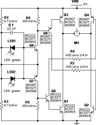 LED5S5V Simpliyied LED low power tracker.